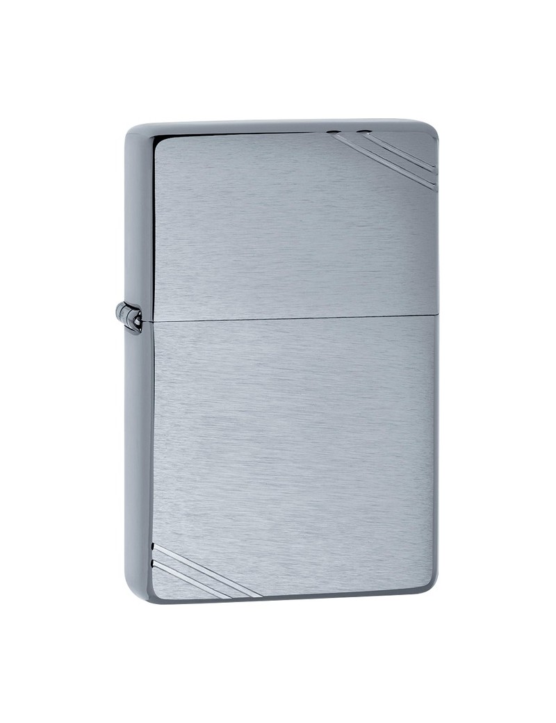 ZIPPO VINTAGE CHROM MATE ENCENDEDOR USA