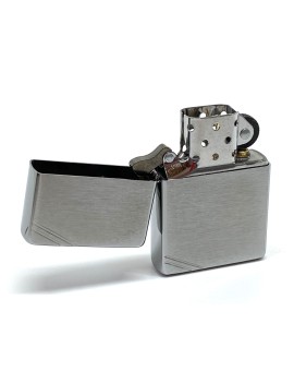 ZIPPO VINTAGE CHROM MATE ENCENDEDOR USA